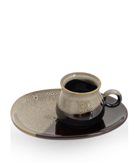 Acar Home - 6'Lı Porselen Kahve Fincan Takımı Kahve<br> SYT-010928