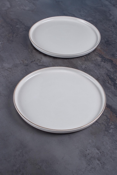acar - ACAR Nordic 6lı Porselen Servis Tabak - 23,5 Cm XSH-012229/18