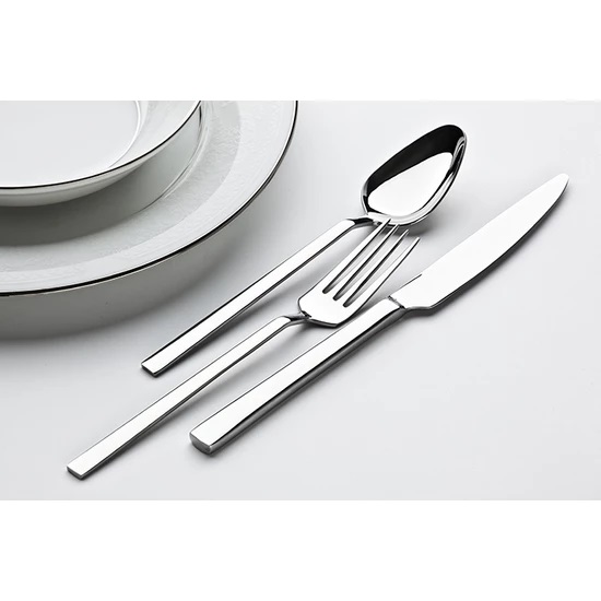 84 Parça 12 Kişilik Çatal Kaşık Bıçak Seti - 3