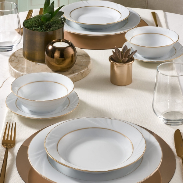 Güral Porselen <br> 24 Parça Soprano Yemek Seti <br>  SPR24Y623 - 3