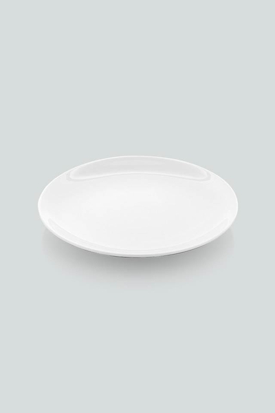 Güral Porselen - Güral Porselen 6 lı Kahvaltı Tabağı Beyaz <br> 19 cm <br> EO19DU00