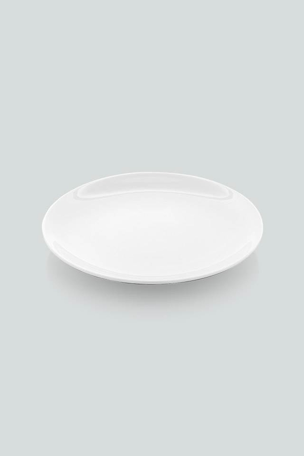 Güral Porselen 6 lı Kahvaltı Tabağı Beyaz <br> 19 cm <br> EO19DU00