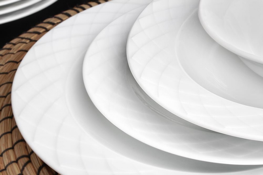 Güral Porselen Alfa Pasta Tabağı Altılı
